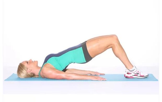 Glute bridge-oefening voor gewichtsverlies