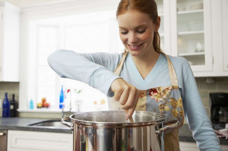 koken voor gastritis